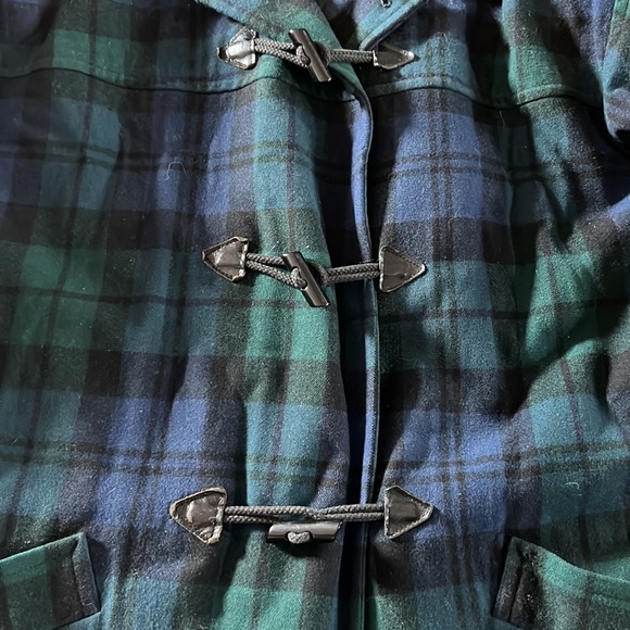 Vintage Pendleton Plaid Toggle Jacket 14 - Picture 3 of 15